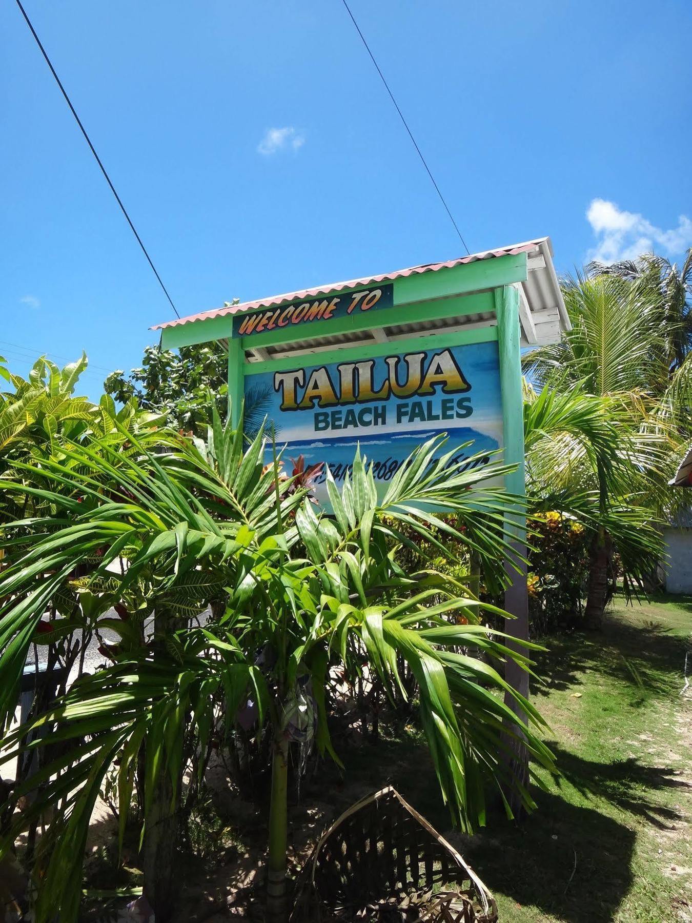 Tailua Beach Fales Manase Экстерьер фото